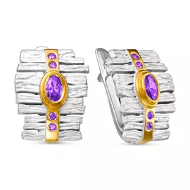 Серьги Фианит SW