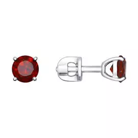 Серьги Гранат