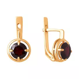 Серьги Гранат