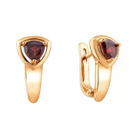 Серьги Гранат