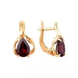 Серьги Гранат