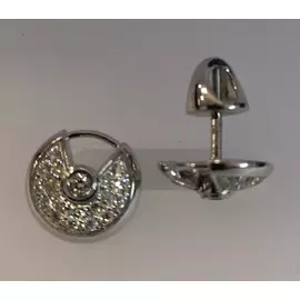 Серьги из белого золота с бриллиантами 19-22-1000-52510-РЗ