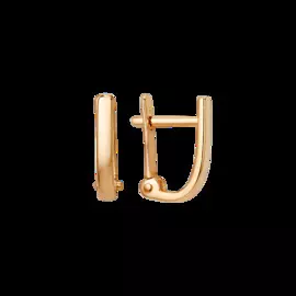 Серьги из красного золота 010402-1000