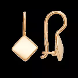 Серьги из красного золота 013142-1000