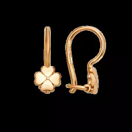 Серьги из красного золота 013632-1010