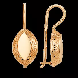 Серьги из красного золота 013992-1000