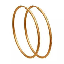 Серьги из красного золота 140008