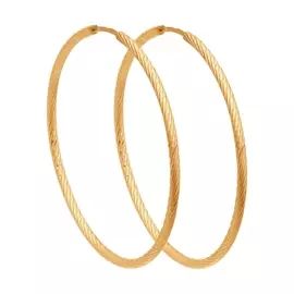 Серьги из красного золота 140142