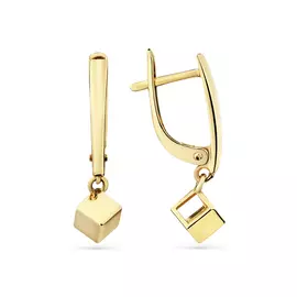 Серьги из красного золота 2000417