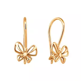 Серьги из красного золота 20-0210-11-00