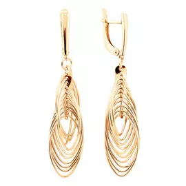 Серьги из красного золота 20-1250-11-00