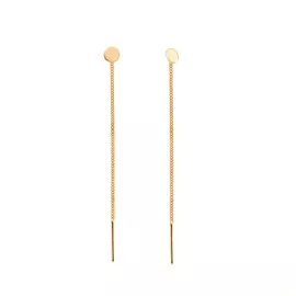 Серьги из красного золота 20-1300-11-00