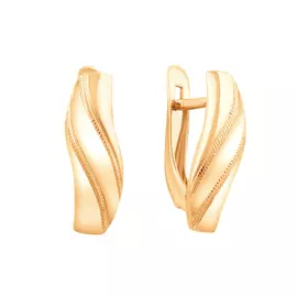 Серьги из красного золота 20-1580-11-00