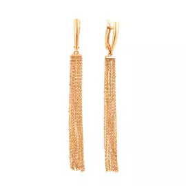Серьги из красного золота 20-1847-11-00