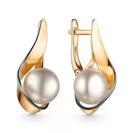 Серьги из красного золота 22252A1