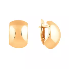 Серьги из красного золота 25-0321-11-00