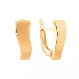 Серьги из красного золота 25-0530ш-11-00