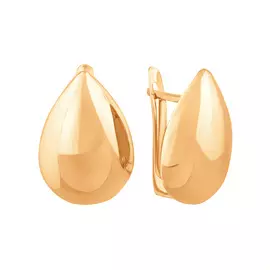 Серьги из красного золота 25-0554ш-11-00