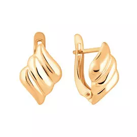 Серьги из красного золота 25-0616-11-00