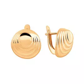 Серьги из красного золота 25-0620-11-00