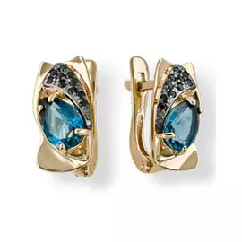 Серьги из красного золота с1333V52