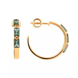 Серьги из красного золота с турмалином с3908V33