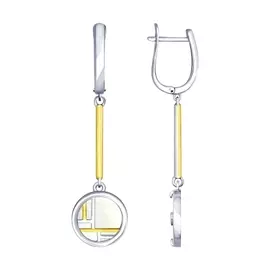 Серьги из серебра 94022890