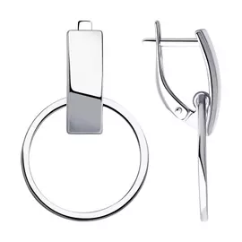 Серьги из серебра 94023397