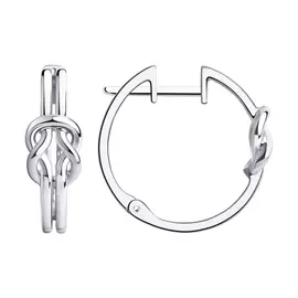 Серьги из серебра 94023911