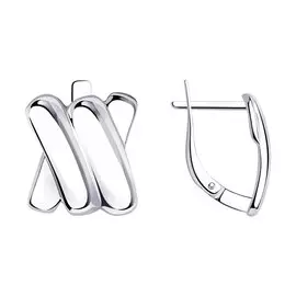 Серьги из серебра 94-120-00642-1