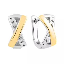 Серьги из серебра B17923E