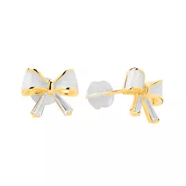 Серьги из серебра с фианитами И2-1623-27-81