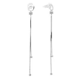 Серьги из серебра с фианитами И2-1661-23-00