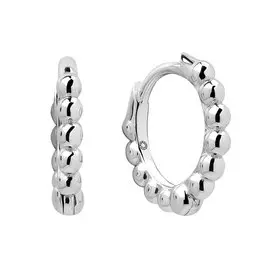 Серьги из серебра с родированием И2-1554-23-00