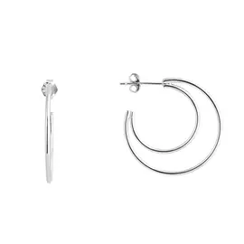 Серьги из серебра с родированием И2-710-23-00