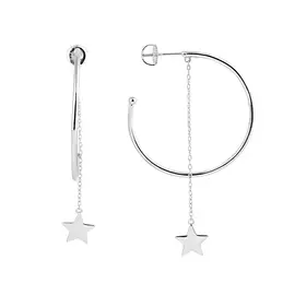 Серьги из серебра с родированием И2-711-23-00