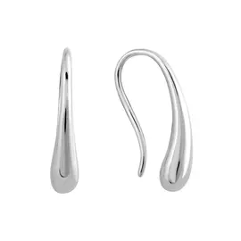 Серьги из серебра с родированием И2-905-23-00