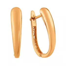 Серьги из желтого золота 006222-4000