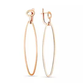 Серьги из желтого золота 2000045