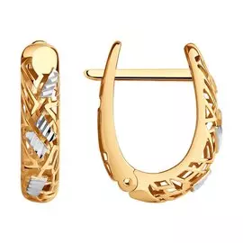 Серьги из золота 029297