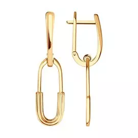 Серьги из золота 029527