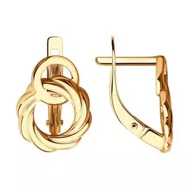 Серьги из золота 029532