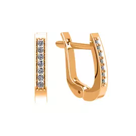 Серьги из золота 0601236