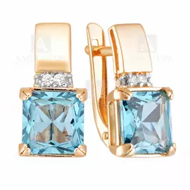 Серьги из золота кл2941а-78