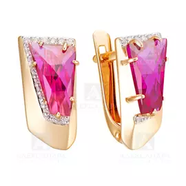 Серьги из золота кл3662а-63