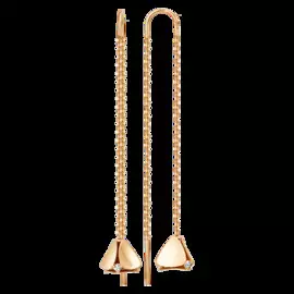 Серьги из золота с фианитами 900882-1100