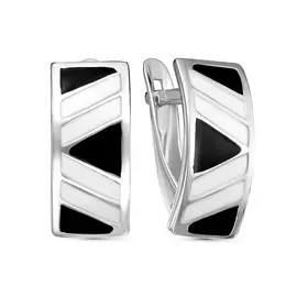 Серьги Эмаль