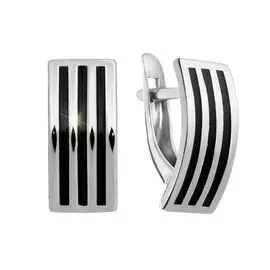 Серьги Эмаль