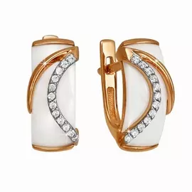 Серьги Керамика, SWAROVSKI