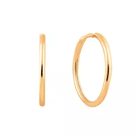 Серьги-конго из красного золота 25-0584-11-00